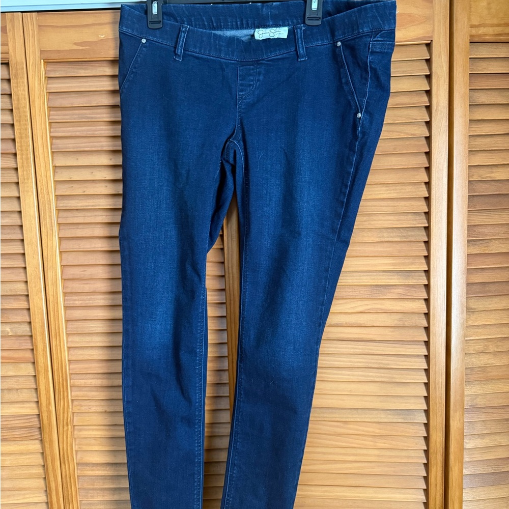 Jessica Simpson Maternity Jeans Dark Blue Size Large / 10
